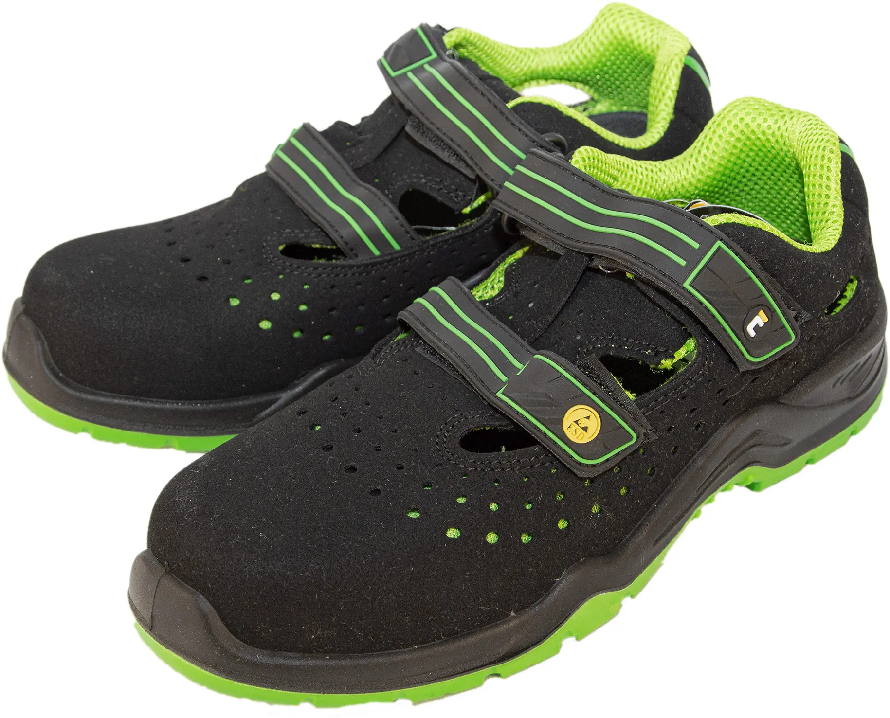 Сандалі HALWILL з вентиляцією та застібкою на липучках — модель ESD S1P